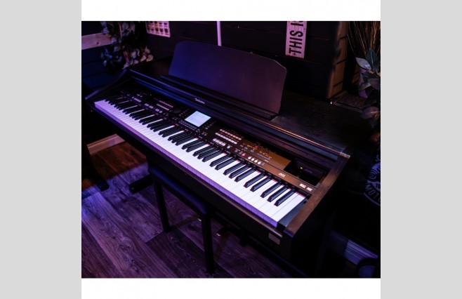 Used Technics SX-PR54 Satin Mahogany Digital Piano Complete Package (SN:KNMFA001223) - Image 5